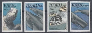 JUEGO DE TORTUGAS Y BALLENAS TUVALU 1991 COMO NUEVO (x4) (ID: 247/D59442) - Imagen 1 de 1