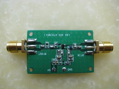 Amplificador de bajo ruido 433 MHz LNA 400 MHz ~ frecuencia de 470 MHz Foto 1 de 4