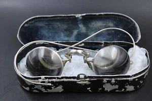 CARL ZEISS JENA LOUPE JEWELLERS GLASSES MAGNIFIER 1.8 8X VINTAGE RARE IN CASE - Picture 1 of 4