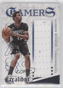 2015-16 Panini Excalibur Gamers /75 Andrew Wiggins #10