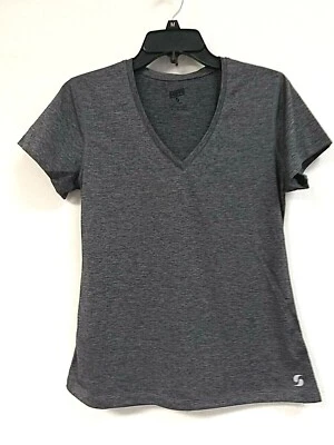 NUEVA Camiseta Soffe Performance Para Mujer, Gris, Talla M Foto 1 de 4