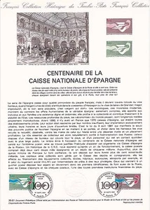 Document Philatélique 1er Jour : 35 1981  Caisse Nationale Epargne - Picture 1 of 1