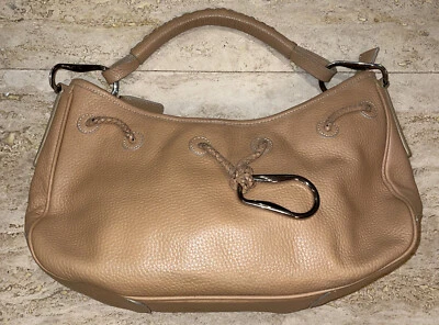 Bolsa de ombro bcbg max azria couro marrom - Imagem 1 de 4