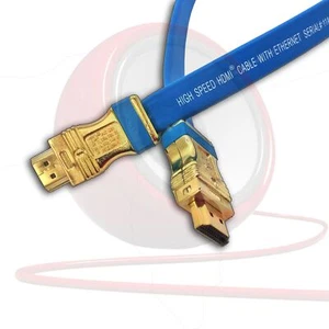 4k Flach 'High Definition Medien Interface' Kabel Vergoldet 1080p Kabel. PS4 - Picture 1 of 2