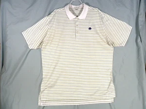 Peter Millar Polo Golf Camicia Uomo XL Pullover 3 Bottoni Manica Corta Elasticizzata - Foto 1 di 6