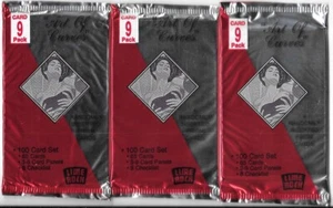 Tarjetas coleccionables de arte femenino Art of Curves 3 paquetes de 9 cartas selladas de fábrica 1994 - Imagen 1 de 1