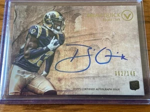 2012 Topps Valor Autographs #VABQ Brian Quick 62/146 RAMS - Picture 1 of 2