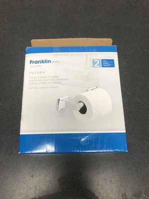 Franklin Brass D2408PC-2PK Spring-Loaded Toilet Paper Holder in Polished Chrome - Image 1 of 2