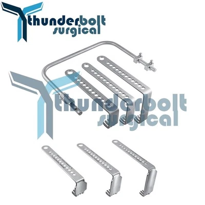 Surgical Charnley Hip Retractor Set With Locking Frame - Image 1 of 4