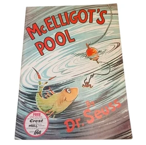 Raro! Vintage! McElligot's Pool Dr Seuss 1975, rivista promozionale Crest Prell - Foto 1 di 6