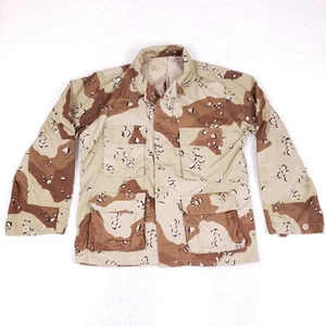 Vintage 80s US Military Desert Camo Combat Jacket Medium Short Tactical Streetwe - Picture 1 of 9