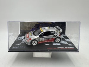 DIE CAST RALLY 1/43 " PEUGEOT 206 WRC RALLY CATALUNYA 2001 AURIOL " - Imagen 1 de 1