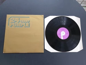 DEEP PURPLE - 24 CARAT PURPLE 1975 UK PRESS 12" VINYL RECORD LP EX - Picture 1 of 5