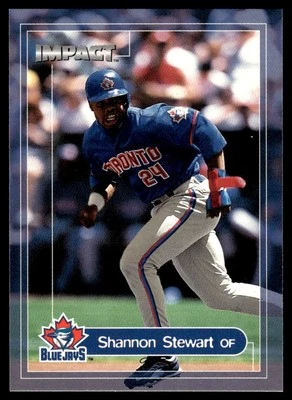 2000 Fleer Impact Shannon Stewart Toronto Blue Jays #195 - Image 1 of 2