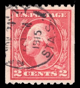 MOMEN: US STAMPS #442 USED XF JUMBO PSE CERT LOT #95776 - Picture 1 of 3