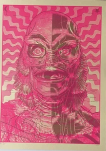 Creature from the Black Lagoon Pink Variant by Brian Ewing 2013 - Picture 1 of 2