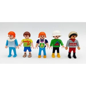 Lot of 5 Playmobil Children Figures - Imagen 1 de 3