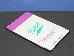Carte mémoire flash 1 Mo / carte mémoire PCMCIA vintage - Photo 1/4