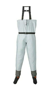 Chest Waders Field & Stream Seneca Protective Packable Lightweight Grey New - Picture 1 of 6