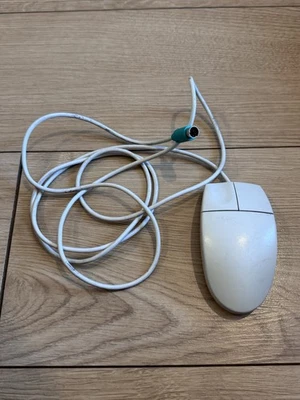 Vintage Logitech M-S34 Roller Ball Computer Mouse PS/2 - Image 1 of 3