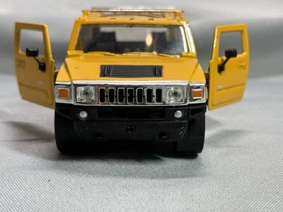 Vintage JADA 2003 Hummer H2 1:32 Yellow Diecast - Image 1 of 4