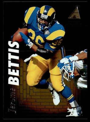 1995 Pinnacle Zenith Jerome Bettis St. Louis Rams #Z106 - Image 1 of 2