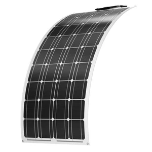350W 12V Flexible Solar Panel Mono Waterproof Caravan Camping Power Battery - Picture 1 of 12