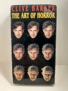 CLIVE BARKER The ART of HORROR VHS 1993 Tested  - Bild 1 von 7