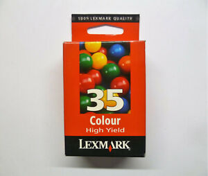 Original Lexmark 35 35XL Color X5070 X5075 X5250 X5270 X5470 X5490 Z845 O. V