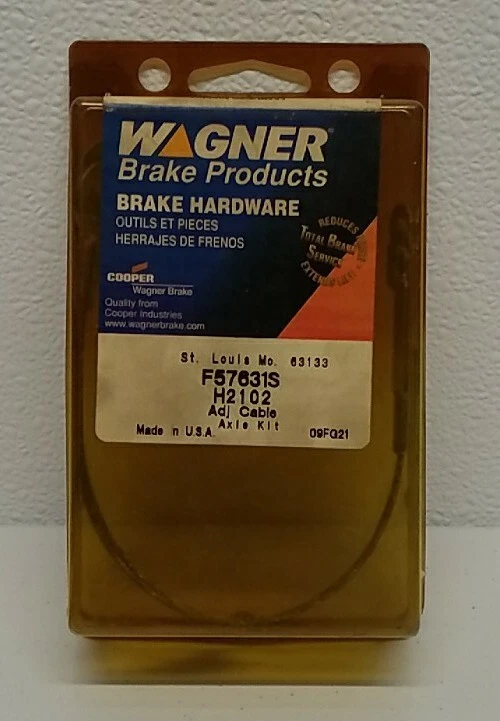 F57631S Wagner Automotive Drum Brake Self Adjuster Cables F57631S  - Image 1 of 3