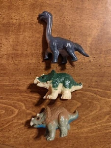 3 Jurassic Park Hatchling Lot Turner & Sattler Triceratops Murphy Brachiosaurus - Picture 1 of 2