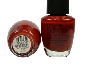 OPI NAIL POLISH LONDON BRIDGE IS FALLING BROWN NLB21 ORIGINAL BLACK LABEL - Picture 1 of 4