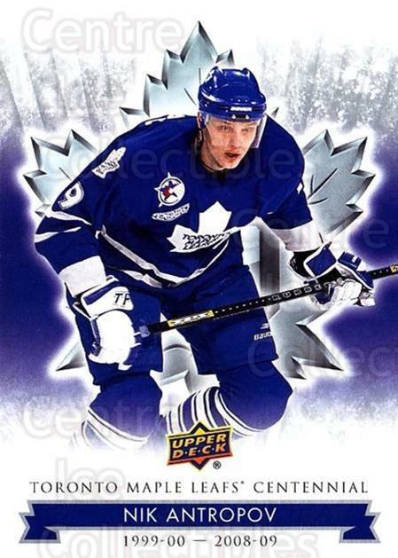 2017-18 Toronto Maple Leafs Centennial #55 Nik Antropov - Image 1 of 1