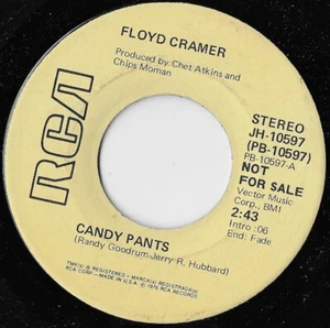 Candy Pants / Floyd Cramer (Promo) (Mono Stereo) VG+ - Picture 1 of 2