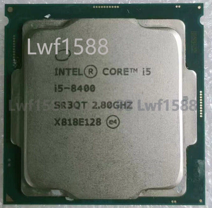 Intel Core i5-8400 2.8GHz 8 GT/s LGA 1151 desktop SR3QT CPU processor i5-8400 - Image 1 of 1