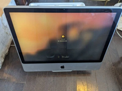 Apple iMac Mac 2008 A1225 MB398LL/A 24" 4GB RAM 640GB HDD and Wacom tablet - Image 1 of 3