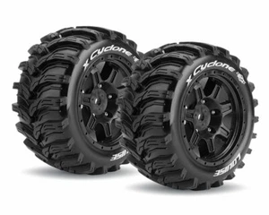 LOUISE X-CYCLONE Sport Reifen Felge schwarz für X-MAXX LOUT3298B X-Maxx 8S, - Bild 1 von 1