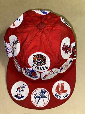 Vintage 1960’s MLB Team Logo Patch Hat Detroit Tigers - Image 1 of 4