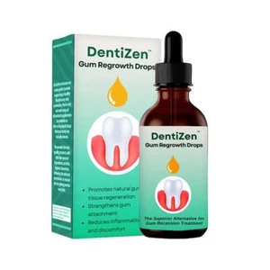 1X  Dentizen Gum Regrowth Drops 30ml Treatment Natural For Oral-Care Restoration - Picture 1 of 14
