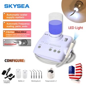 Per scaler ad ultrasuoni dentale Cavitron adatto per EMS + manipolo LED + punte + bottiglie SK-E1L - Foto 1 di 12