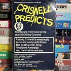 Criswell Predicts From Now To The Year 2000 Vintage Paperback 1969 Ed Wood Plan9