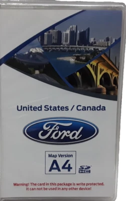 13 14 Ford US and Canada version A4 map disc DM5T-19H449-AB - Image 1 of 2