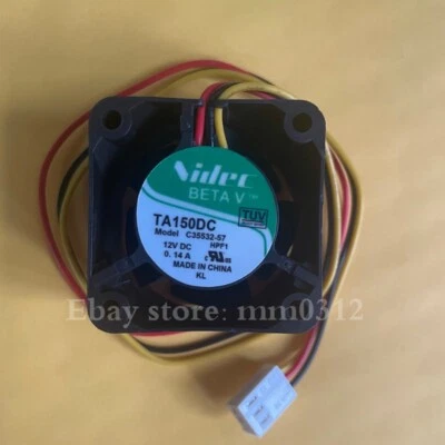 Nidec TA150DC C35532-57 4028 40mm12V server cooling fan 3pin - Image 1 of 2