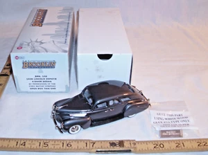 BROOKLIN MODELS 1938 LINCOLN ZEPHYR 4 DOOR DIE CAST MODEL TOY 1:43 BRK 106 BOXED - Picture 1 of 4