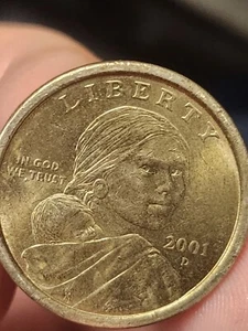 2001-D Sacagawea Dollar Coin - Picture 1 of 2