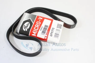 Gates Serpentine Belt 6PK970 For Mazda 3 6 CX-5 CX-9 CX-30 2014-2019 - Image 1 of 4
