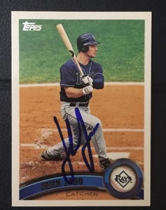 JOHN JASO 2011 TOPPS AUTOGRAPHED SIGNED AUTO BASEBALL CARD 541 RAYS PIRATES - Picture 1 of 1