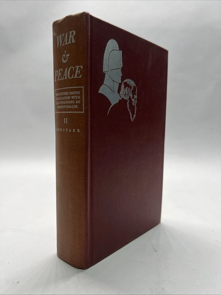 War and Peace Льва Толстого 1938 Heritage Press том 2 - Изображение 1 из 4