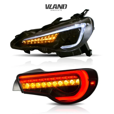 Faros y luces traseras para 17-20 Toyota 86 y Subaru BRZ 13-20 y Scion FR-S 13-20 Foto 1 de 4