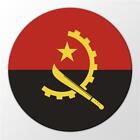 HUURAA! Kühlschrank Magnet Angola Flagge Zentralafrika Ngola Flag Magnettafel Wh